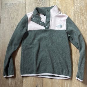 The north face fleece pullover